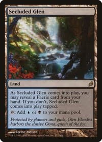 Secluded Glen - Lorwyn - Magic: The Gathering card