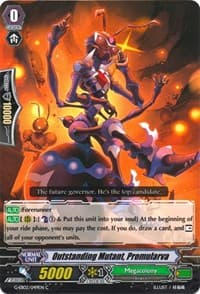 Outstanding Mutant, Promularva - G-EB02: The AWAKENING ZOO - Cardfight Vanguard card