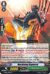 Machining Bagworm - G-EB02: The AWAKENING ZOO - Cardfight Vanguard card