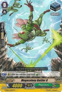 Megacolony Battler G - G-EB02: The AWAKENING ZOO - Cardfight Vanguard card