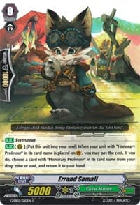 Errand Somali - G-EB02: The AWAKENING ZOO - Cardfight Vanguard card