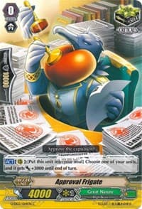 Approval Frigate - G-EB02: The AWAKENING ZOO - Cardfight Vanguard card