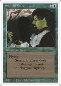 Serendib Efreet - Revised Edition - Magic: The Gathering card