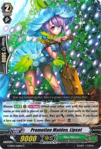 Promotion Maiden, Lipset - G-EB02: The AWAKENING ZOO - Cardfight Vanguard card
