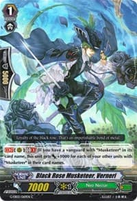Black Rose Musketeer, Verneri - G-EB02: The AWAKENING ZOO - Cardfight Vanguard card