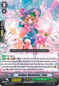 Calluna Musketeer, Elma - G-EB02: The AWAKENING ZOO - Cardfight Vanguard card