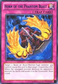 Horn of the Phantom Beast (Blue) - Duelist League Promo - YuGiOh card