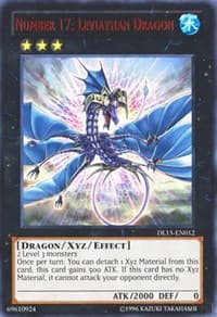 Number 17: Leviathan Dragon (Red) - Duelist League Promo - YuGiOh card