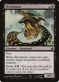Shriekmaw - Lorwyn - Magic: The Gathering card