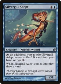 Silvergill Adept - Lorwyn - Magic: The Gathering card