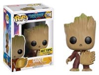 Guardians of the Galaxy Vol. 2: Groot (Ravager w/ Patch) (Bobble-Head) (Hot Topic Exclusive) - Pop! Vinyl - Funko card