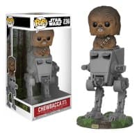 Star Wars: Chewbacca with AT-ST (Bobble-Head) - Pop! Vinyl - Funko card