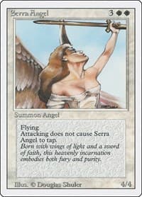 Serra Angel - Revised Edition - Magic: The Gathering card