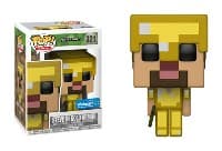 Minecraft: Steve in Gold Armor - Pop! Vinyl - Funko card