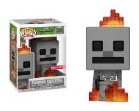 Minecraft: Flaming Skeleton (Target Exclusive) - Pop! Vinyl - Funko card
