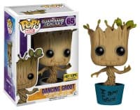 Guardians of the Galaxy: Dancing Groot (I am Groot) (Bobble-Head) (Hot Topic Exclusive) - Pop! Vinyl - Funko card