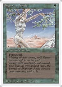 Shanodin Dryads - Revised Edition - Magic: The Gathering card