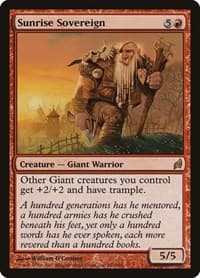Sunrise Sovereign - Lorwyn - Magic: The Gathering card