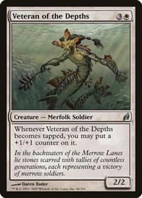Veteran of the Depths - Lorwyn - Magic: The Gathering card