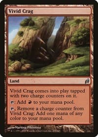 Vivid Crag - Lorwyn - Magic: The Gathering card