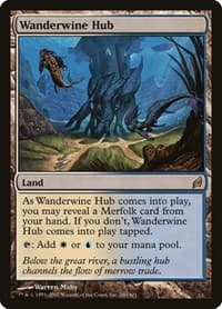 Wanderwine Hub - Lorwyn - Magic: The Gathering card