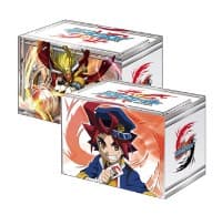 Bushiroad Deck Holder Collection Vol.157: Future Card Buddyfight - Gaoh Mikado & Drum Bunker Dragon - Bushiroad Deck Boxes - Deck Boxes card