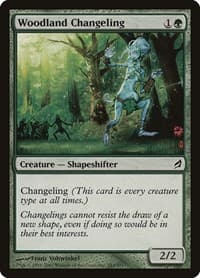 Woodland Changeling - Lorwyn - Magic: The Gathering card
