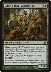 Wren's Run Packmaster - Lorwyn - Magic: The Gathering card