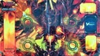 Cardfight!! Vanguard Sneak Preview Playmat - Hellfire Seal Dragon, Blockade Inferno - Bushiroad Playmats - Playmats card