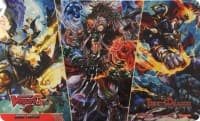Cardfight!! Vanguard Sneak Preview Playmat: G-CHB02 WE ARE!!! TRINITY DRAGON - Bushiroad Playmats - Playmats card