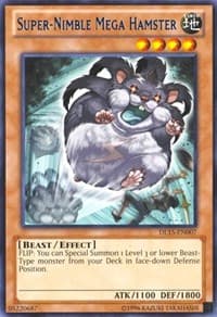 Super-Nimble Mega Hamster (Blue) - Duelist League Promo - YuGiOh card