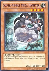 Super-Nimble Mega Hamster (Purple) - Duelist League Promo - YuGiOh card