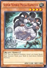 Super-Nimble Mega Hamster (Red) - Duelist League Promo - YuGiOh card