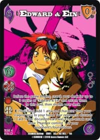 Edward & Ein - Cowboy Bebop - UniVersus card