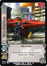 New Shipmate - Cowboy Bebop - UniVersus card