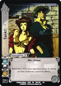 Tank! - Cowboy Bebop - UniVersus card