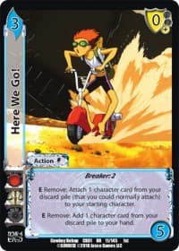 Here We Go! - Cowboy Bebop - UniVersus card