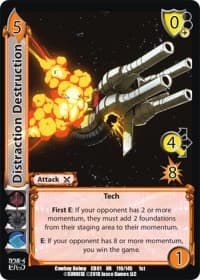 Distraction Destruction - Cowboy Bebop - UniVersus card