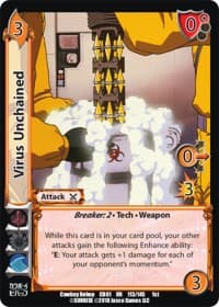 Virus Unchained - Cowboy Bebop - UniVersus card