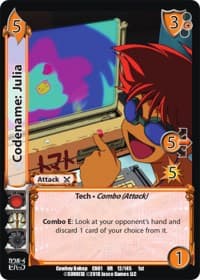 Codename: Julia - Cowboy Bebop - UniVersus card