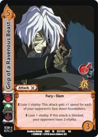 Grip of a Ravenous Beast - Cowboy Bebop - UniVersus card