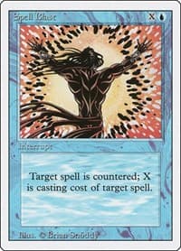 Spell Blast - Revised Edition - Magic: The Gathering card