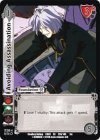 Avoiding Assassination - Cowboy Bebop - UniVersus card
