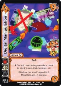 Digital Manipulation - Cowboy Bebop - UniVersus card