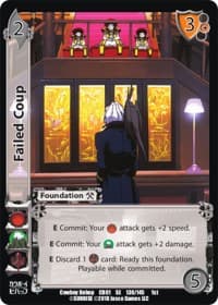 Failed Coup - Cowboy Bebop - UniVersus card