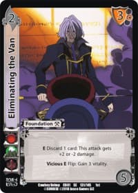 Eliminating the Van - Cowboy Bebop - UniVersus card