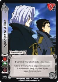 Syndicate Allies - Cowboy Bebop - UniVersus card