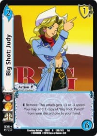 Big Shot: Judy - Cowboy Bebop - UniVersus card
