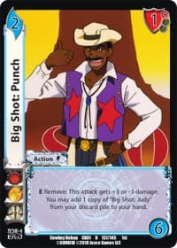 Big Shot: Punch - Cowboy Bebop - UniVersus card