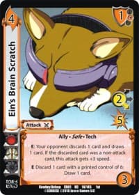 Ein's Brain Scratch - Cowboy Bebop - UniVersus card